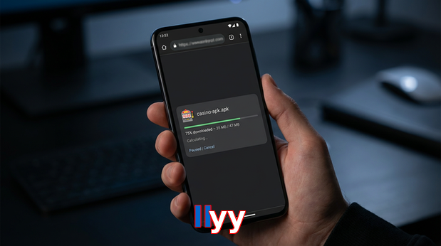 Main screen of Llyy apk page for PK players